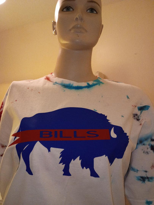 Buffalo tie dye tee