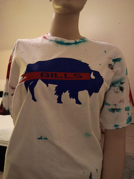 Buffalo tie dye tee