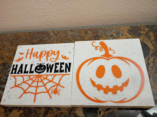 Halloween Coasters/set of 2