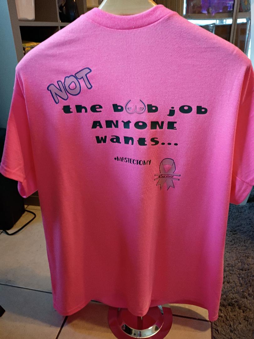 Funny breast cancer survivor tee
