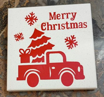 Christmas Coasters/set of 2