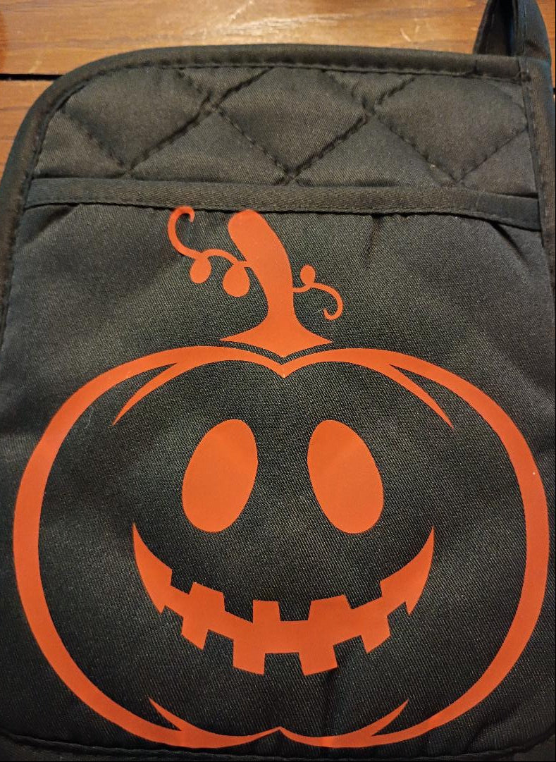 Halloween potholders (1 pair)