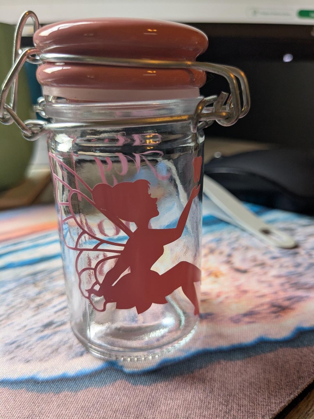 Tooth Fairy keepsake jar