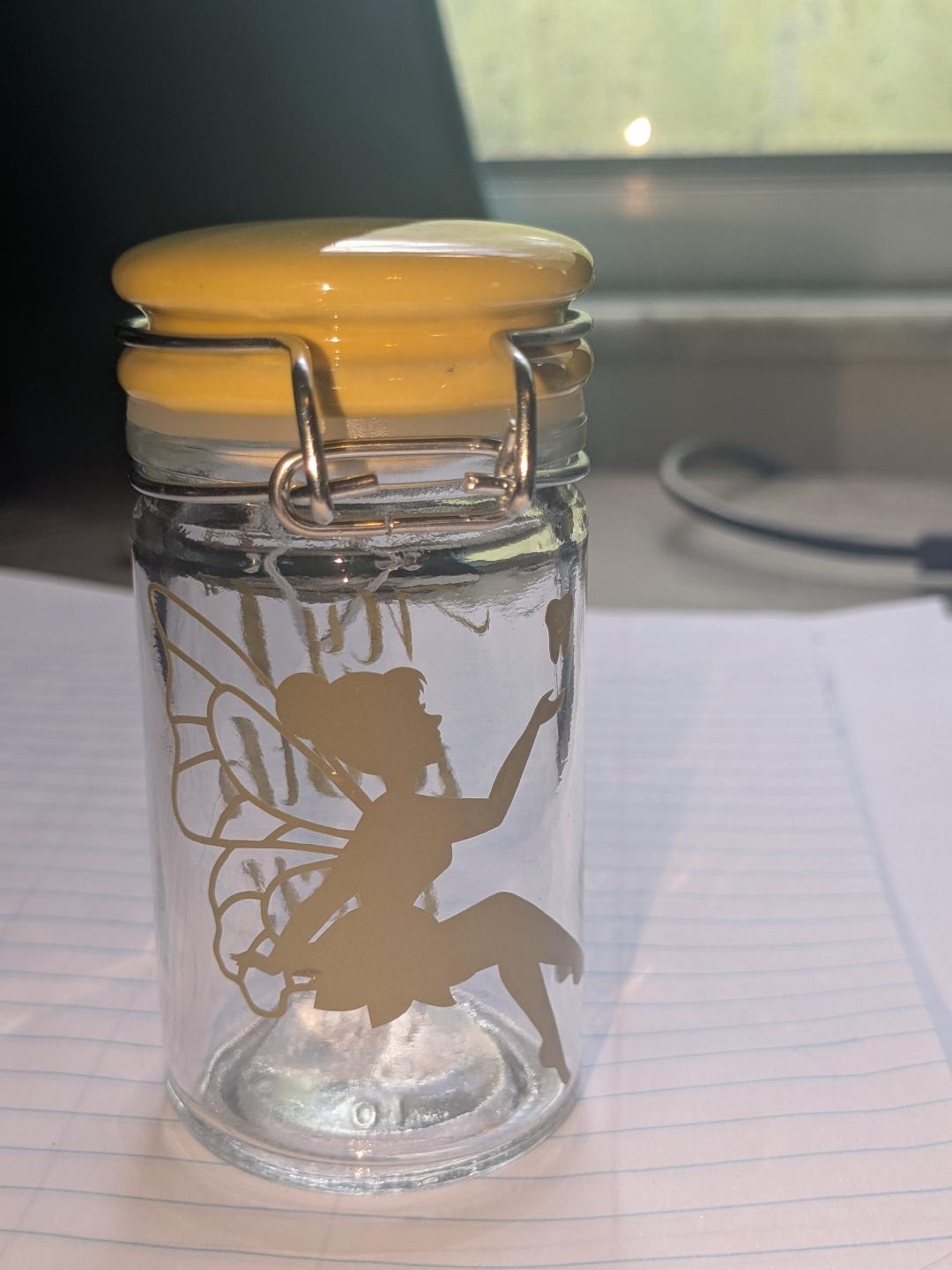 Tooth Fairy keepsake jar